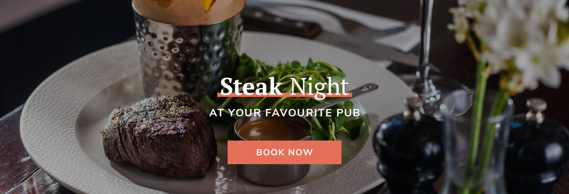 Steak Night at The Plough on the Moor